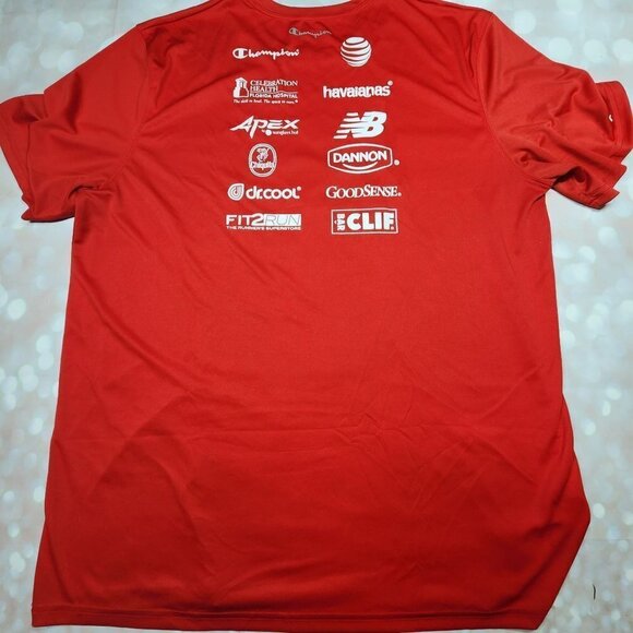 Champion Double Dry Red Run Disney Star Wars Darkside Challenge 2016, Men's XL - Picture 6 of 10